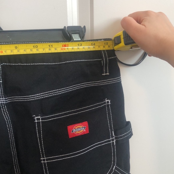 Dickies High Waisted Carpenter Pants- Black - Picture 5 of 5